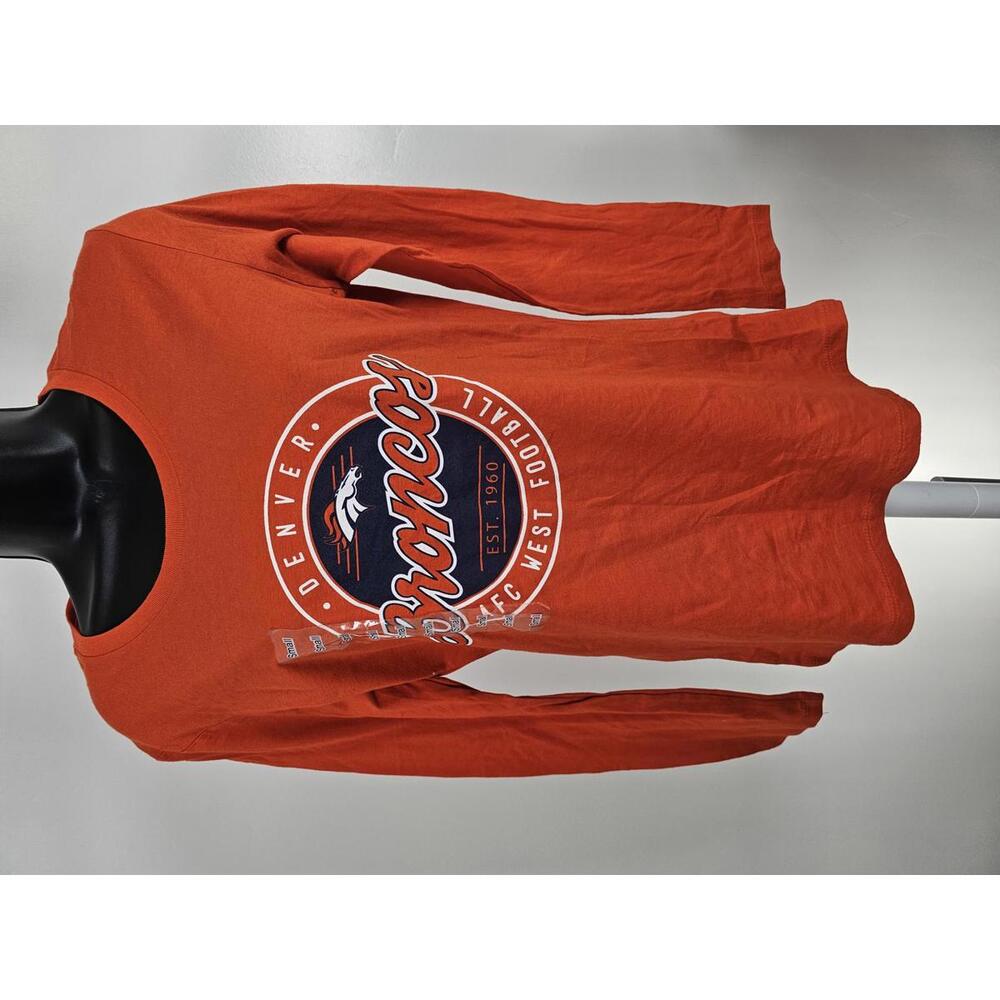 Denver Broncos Women's Long Sleeve T-Shirt - Small NWT (FLAWED)